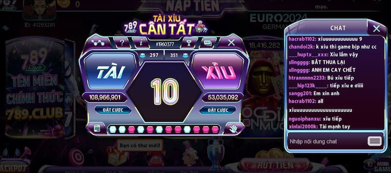 Tài xỉu 789club