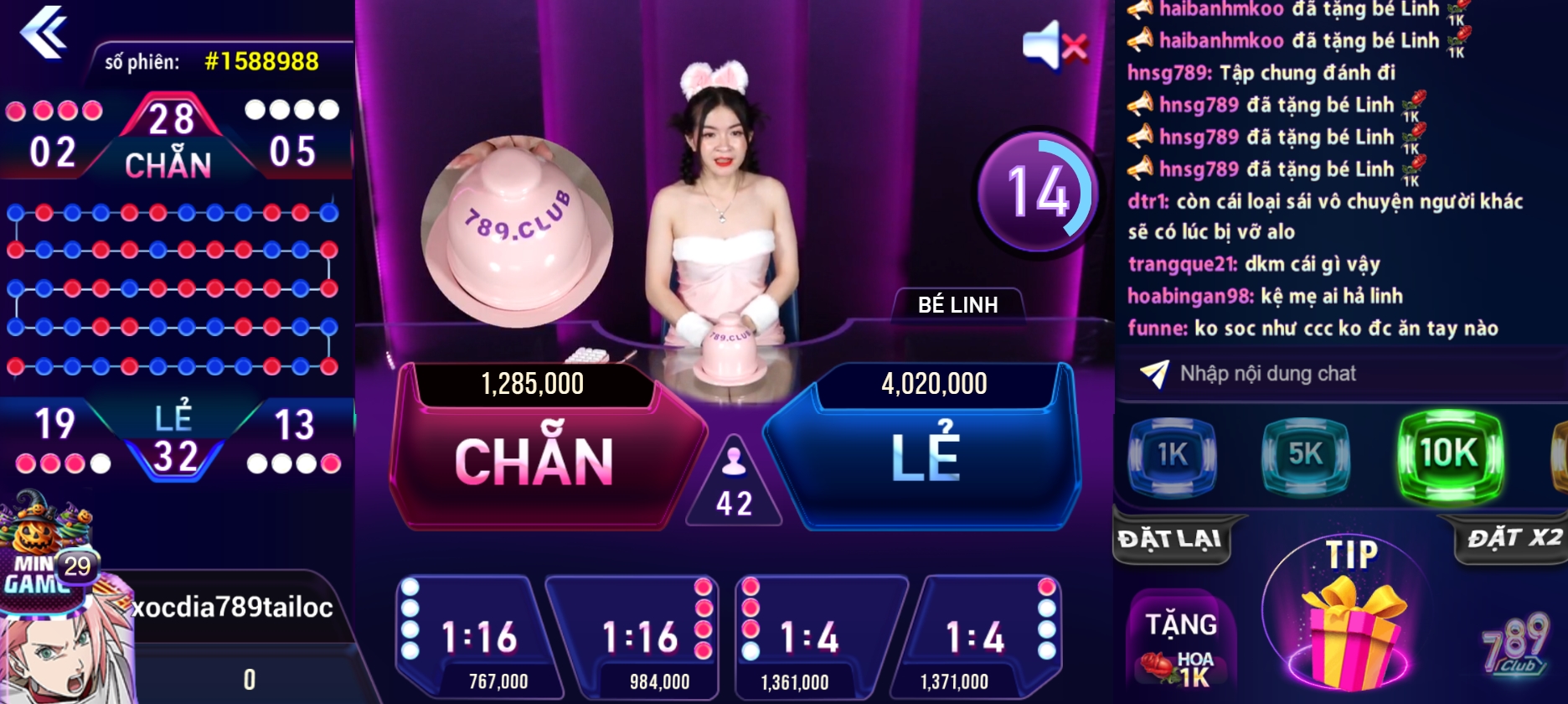 Lưu ý cần nhớ khi chơi xóc đĩa tại 789Club